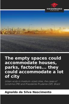 The empty spaces could accommodate houses parks factories... they could accommodate a lot of city