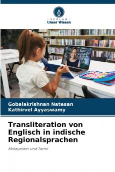 Transliteration von Englisch in indische Regionalsprachen