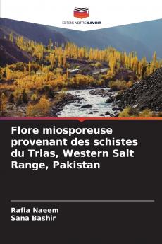 Flore miosporeuse provenant des schistes du Trias Western Salt Range Pakistan
