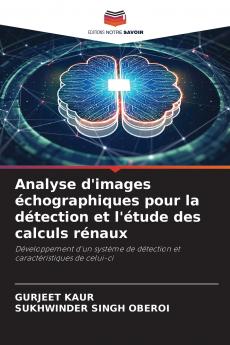 Analyse d'images échographiques pour la détection et l'étude des calculs rénaux