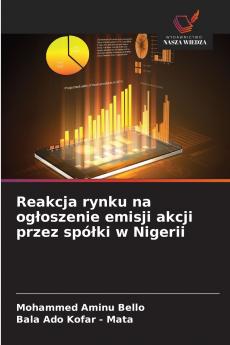 Reakcja rynku na ogłoszenie emisji akcji przez spółki w Nigerii