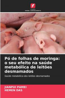 Pó de folhas de moringa