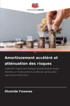 Amortissement accéléré et atténuation des risques