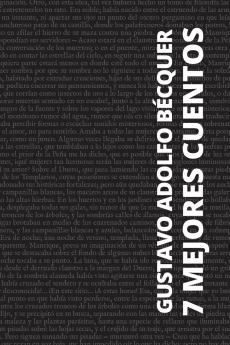 7 mejores cuentos - Gustavo Adolfo Bécquer