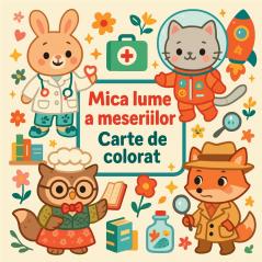 Mica lume a meseriilor - Carte de colorat
