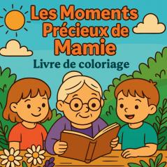 Les Moments Précieux de Mamie - Livre de coloriage