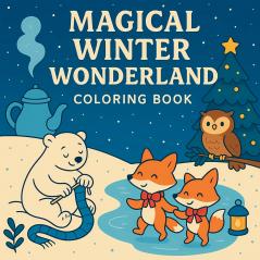 Magical Winter Wonderland - Coloring Book