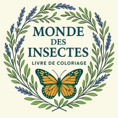 Monde des Insectes - Livre de coloriage