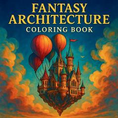 Fantasy Architecture Coloring Book