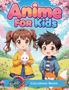 Anime Coloring Book for Kids