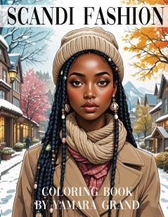 Scandi Fashion Coloring Book