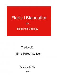 Floris i Blancaflor de Robert d'Orbigny