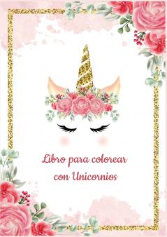 Plantilla de Unicornio para Colorear - Libro para colorear con Unicornios - Más de 30 diseños hermosos de Unicornios para Colorear y Divertirse - Libros colorear niños