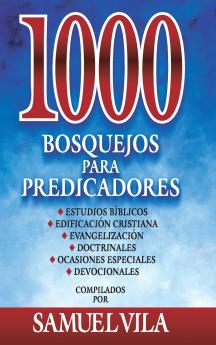 1000 bosquejos para predicadores | Hardcover  | 1000 Sermon Outlines for Preachers