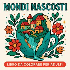Mondi Nascosti - Libro da colorare per adulti