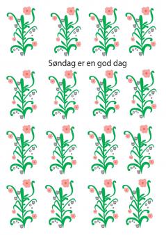 Søndag er en god dag