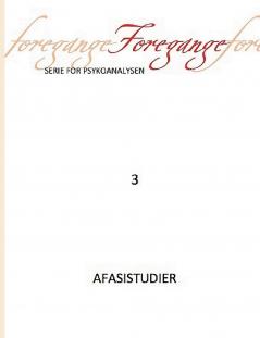 Foregange nr. 3 - Afasistudier