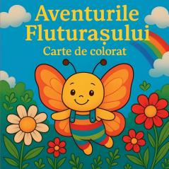 Aventurile Fluturașului - Carte de colorat