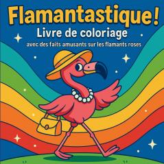 Flamantastique ! - Livre de coloriage avec des faits amusants sur les flamants roses