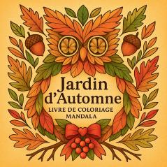 Jardin d'automne - Livre de coloriage Mandala