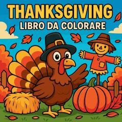 Thanksgiving - Libro da colorare