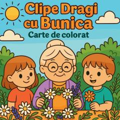 Clipe Dragi cu Bunica - Carte de colorat