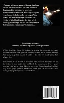 If you read me don't fall in love