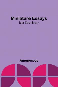 Miniature essays