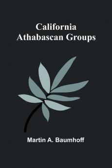 California Athabascan Groups