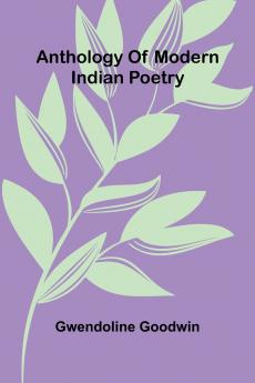 Anthology of modern Indian poetry