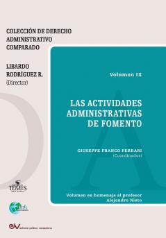 LAS ACTIVIDADES ADMINISTRATIVAS DE FOMENTO