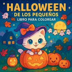 Halloween de los pequeños - Libro para colorear
