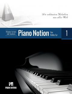 Klavier lernen mit System Piano Notion Buch Eins