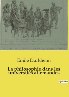 La philosophie dans les universités allemandes