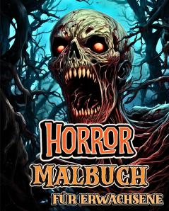 Horror Malbuch für Erwachsene