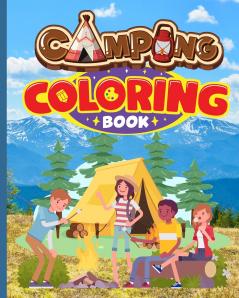 Camping Coloring Book