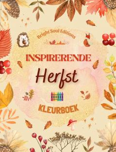 Kleurrijke herfst | Kleurboek voor kinderen | Vrolijke herfsttekeningen van bossen dieren Halloween en nog veel meer
