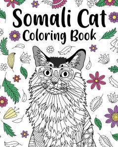 Somali Cat Coloring Book