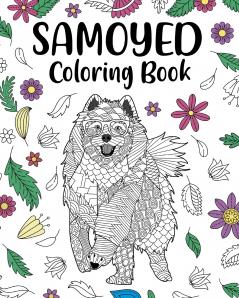 Samoyed Coloring Book