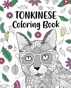 Tonkinese Cat Coloring Book
