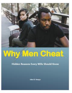 Why Men Cheat