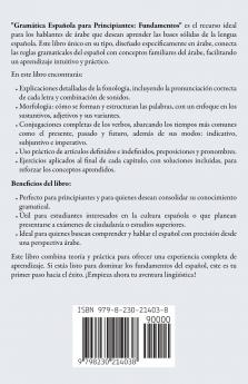 Gram��tica Espa��ola 1 Para personas que hablan ��rabe.