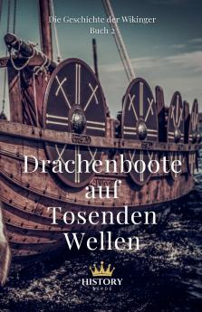 Drachenboote auf Tosenden Wellen