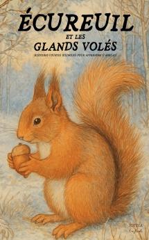 Écureuil Et Les Glands Volés