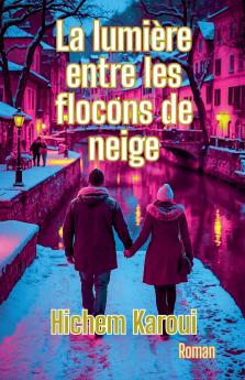 La lumière entre les flocons de neige