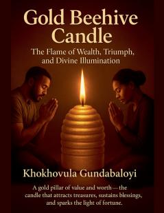 Gold Beehive Candle