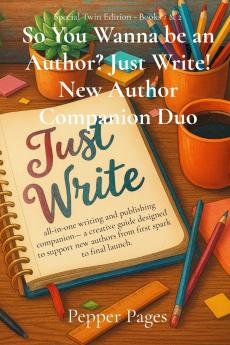 So You Wanna be an Author? Just Write! New Author Companion Duo