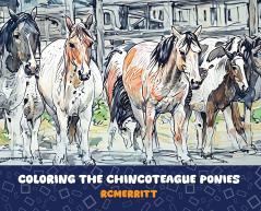 COLORING THE CHINCOTEAGUE PONIES