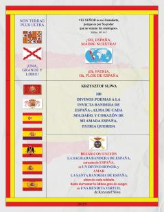 100 DIVINOS POEMAS A LA INVICTA BANDERA DE ESPAÑA- ALMA DE CADA SOLDADO y CORAZÓN DE MI AMADA ESPAÑA PATRIA QUERIDA.