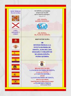 100 DIVINOS POEMAS A LA INVICTA BANDERA DE ESPAÑA- ALMA DE CADA SOLDADO y CORAZÓN DE MI AMADA ESPAÑA PATRIA QUERIDA.